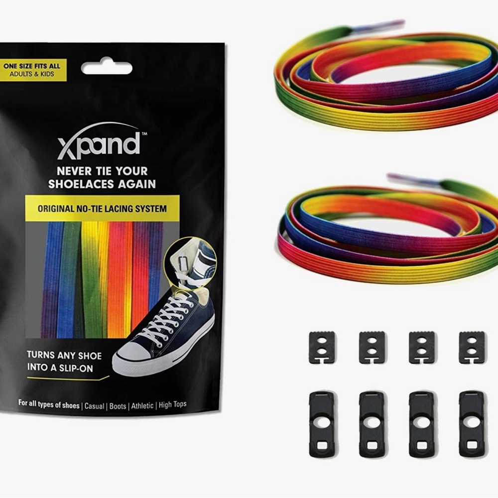 🌈 Rainbow shoe laces! 👟🏳️‍🌈